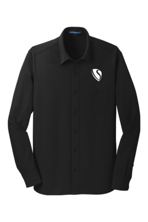 Men's Dimension Knit Dress Shirt - Image 3