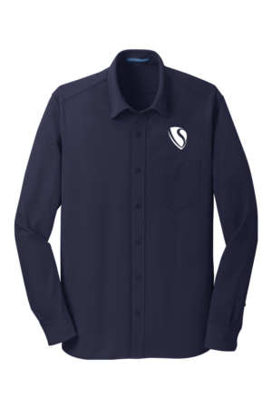 Men's Dimension Knit Dress Shirt - Image 2